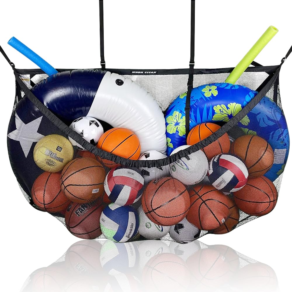 Pool-Aufbewahrungstasche, Spielzeug Aufbewahrung Outdoor, Mesh Pool Spielzeugaufbewahrung, Pool Aufblasbares Spielzeug Tasche, Pool Wandtaschen, Pool Ball Organisator