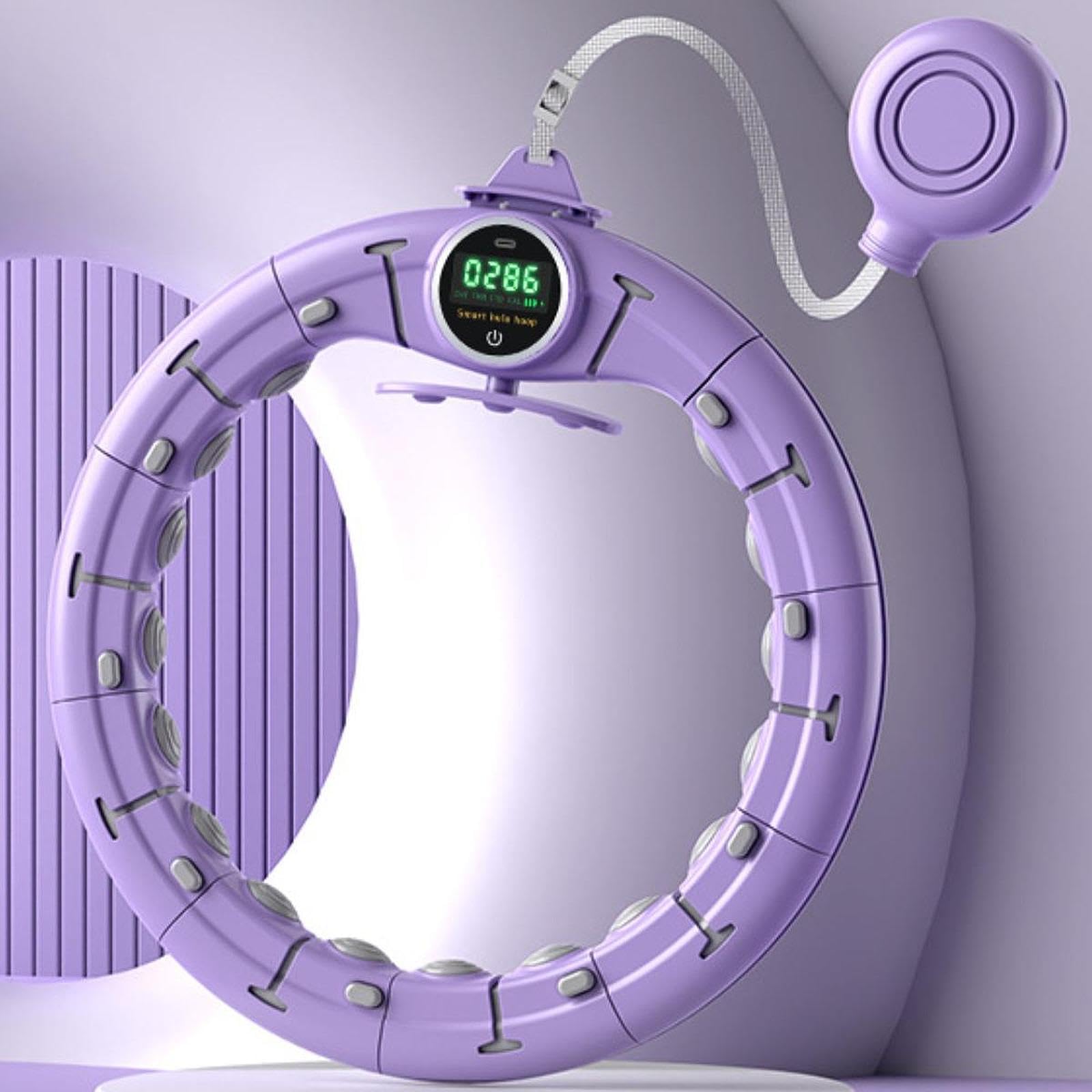 Intelligenter gewichteter Fitnessreifen, ergonomisches Design für die Taille