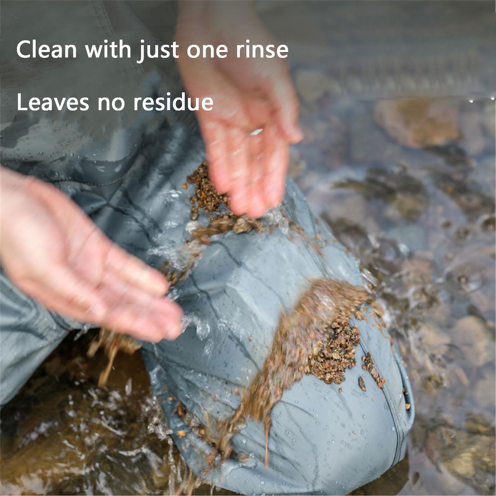 Vadeadores de Pesca para Hombres Transpirables Pantalones de Pesca Con Vadeo Hasta La Cintura,Waders del Pecho con Botas Tallas 38-45,correa ajustable,Para Pesca,Caza De Patos E Industria AcuáTica