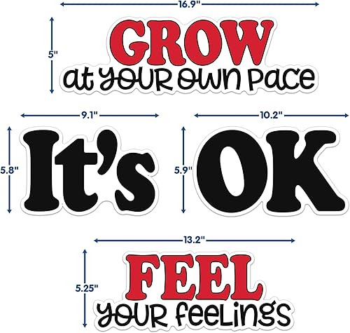 Miniatura 4 de Eureka Peanuts Snoopy It's Ok to Juego de tablones de anuncios para profesores, 42 piezas