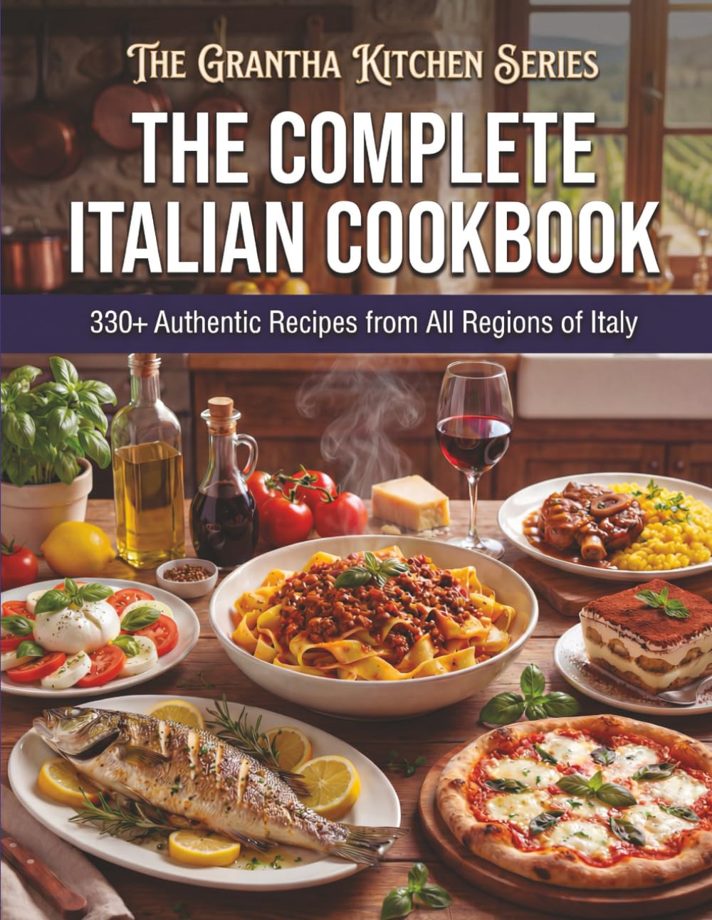 The Complete Italian Cookbook: 330+ Authentic Recipes from All Regions of Italy (The Grantha Kitchen Series)