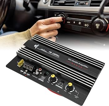 送料込み！カーオーディオ　アンプとウーファーSet！ Amazon.co.jp: PolarLanderオートパワーサブウーファーアンプカー