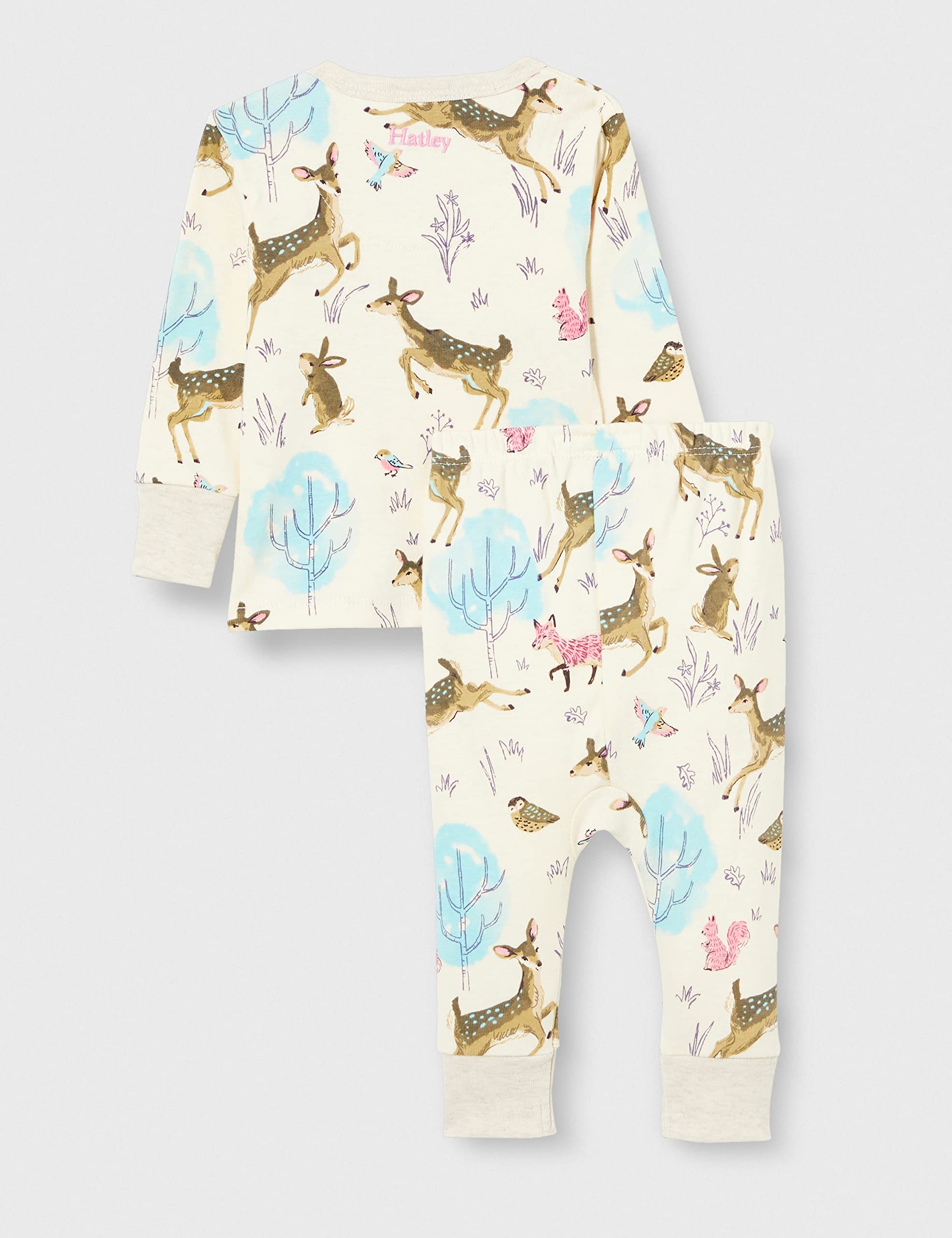 Hatley Organic Cotton Long Sleeve Pyjama Sets Conjuntos de Pijama para Bebés