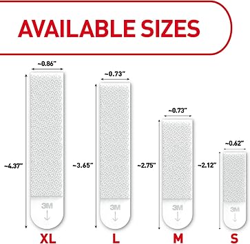Command 15 lb Large Picture Hanging Strips 40 Pairs, (80 Command Strips) Damage Free Hanging Picture Hangers, No Tools Great for Home Decor, Black Adhesive