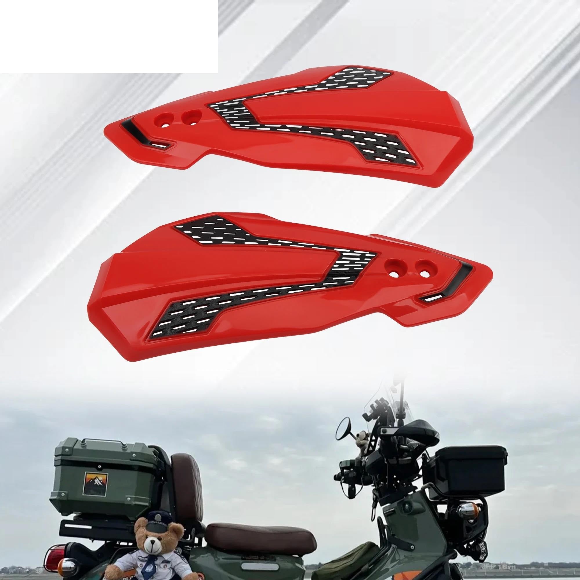 para Kawasaki para Yamaha ATV Protector Mano Moto | Protector de manillar de bicicleta todoterreno, guardamanos de 7/8 pulgadas y 22mm para motocicleta