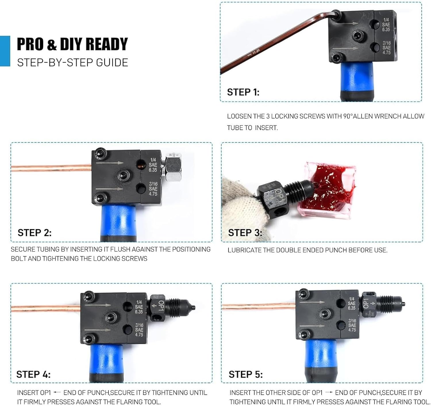 Double Flare Tool Manual Professional Double Flare
