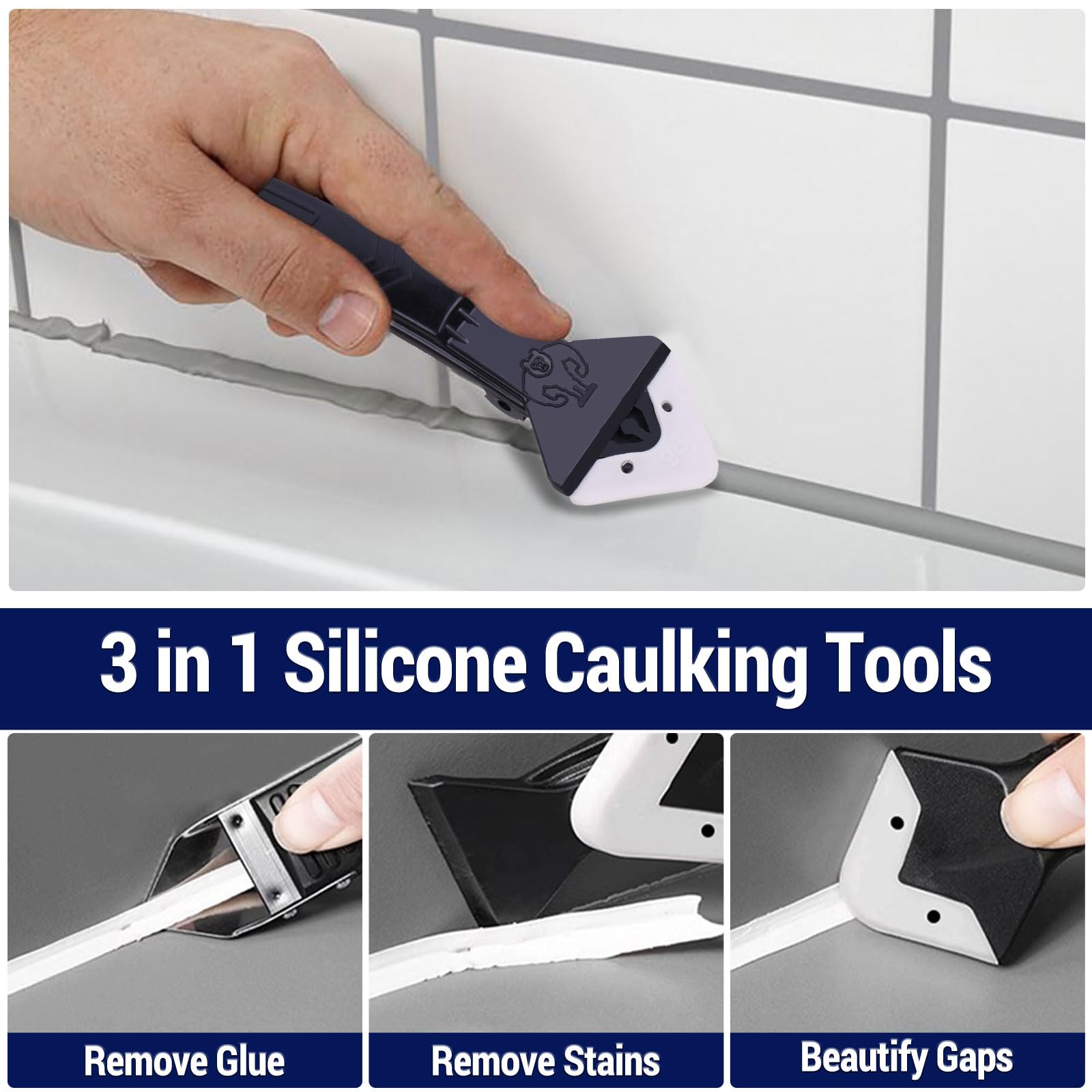 Snapklik.com : Grey Grout Paint Repair Kit - 180g Tile Grout Fill Tube ...