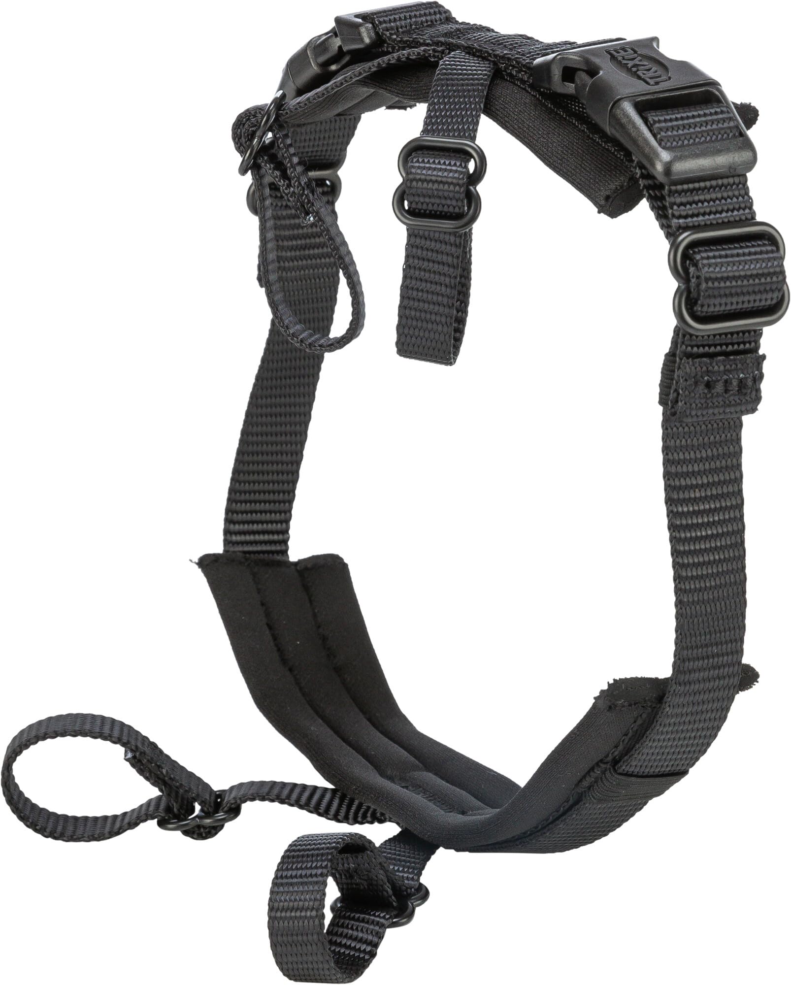 Panic Adapter “Stay” for Harnesses, Size S–M: 38–57 cm / 15 mm, Black