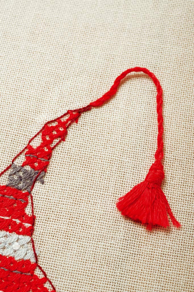 Kit Ricamo Cuscino Punto Croce Vervaco - Tela Prestampata 40x40cm, Cotone, Con Filo E Ago - Foto 14