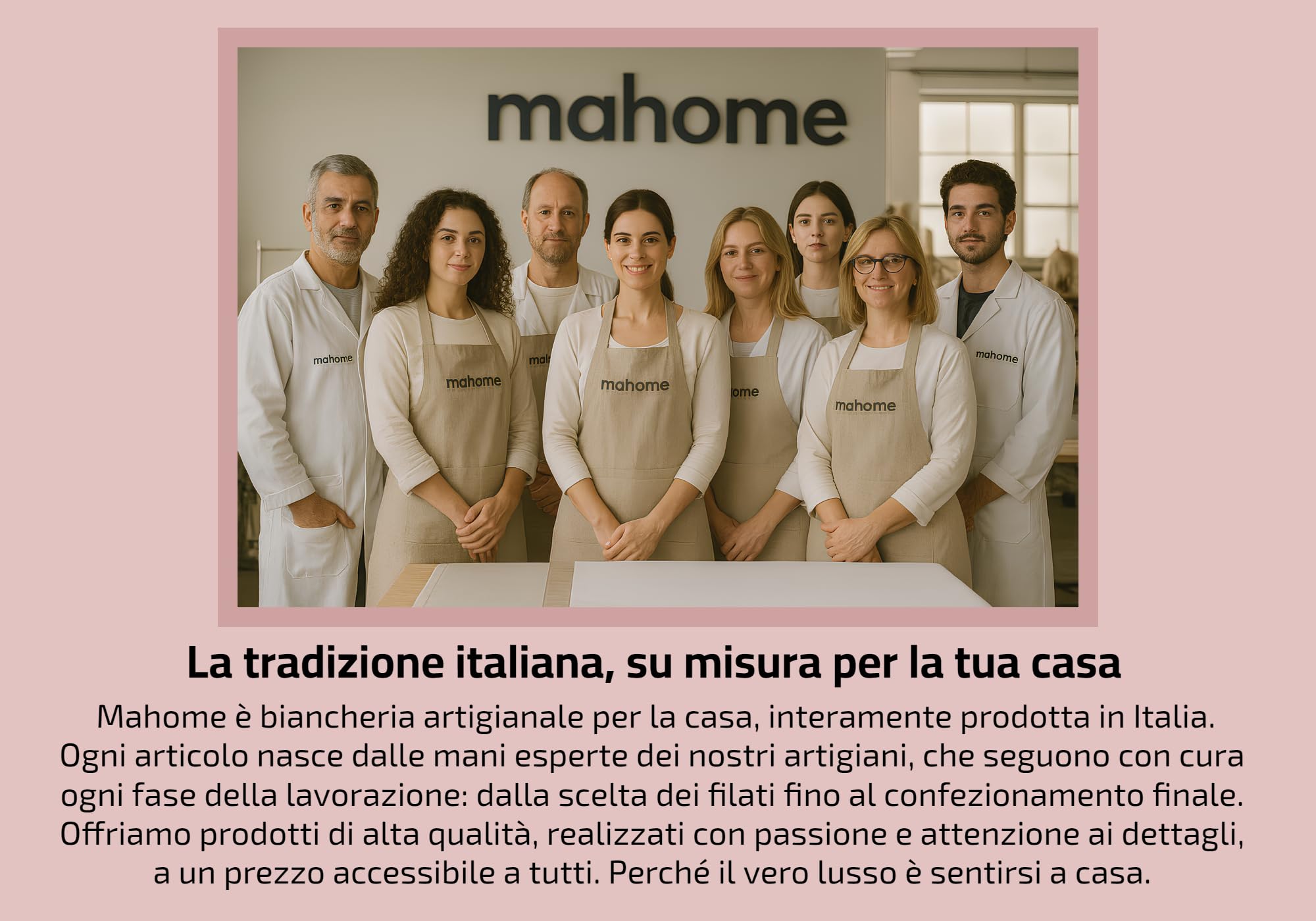 Mahome Completo Copripiumino Matrimoniale Percalle 300 fili (TC) - Doppio bordino su sacco e federe - Sacco 250x200+40cm, Lenzuolo Sotto 180x200x30cm, 2 federe 50x80cm - Made in Italy (Panna-Avio)