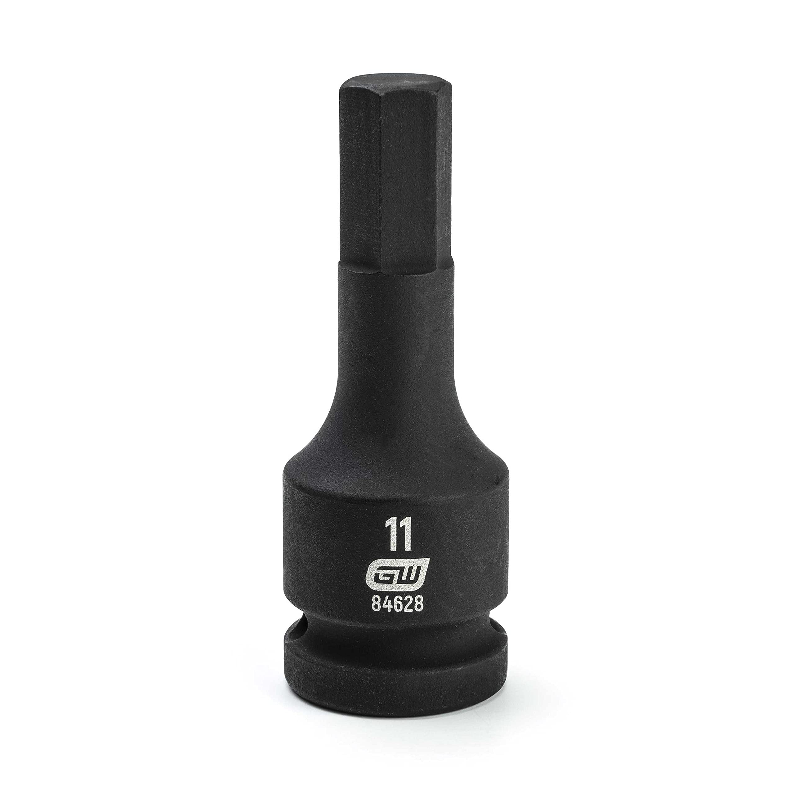 GEARWRENCH 1/2 inch Drive Hex Bit Impact Socket 11mm