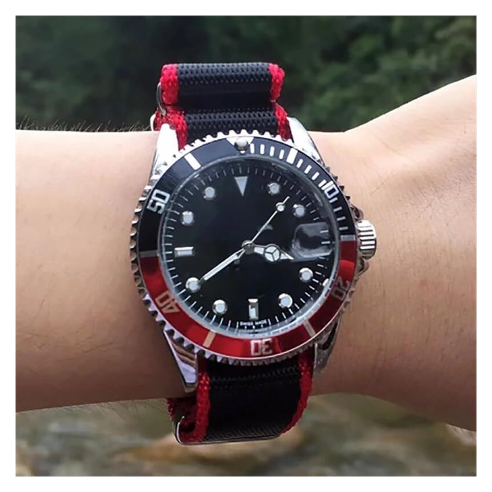 Remplacement du bracelet de la montre intelligente 20mm 22mm 18 bracelet de montre en Nylon bracelet de montre universel Type hommes sport bracelet de montre remplacement