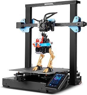 Sovol SV01 Pro 3D Printer with Metal Direct Drive Extruder, CR Touch Auto Bed Levelling Sensor, 32-bit Silent Motherboard TMC2208 and Flexible Magnetic Bed, Printing Size 280 x 240 x 300 mm