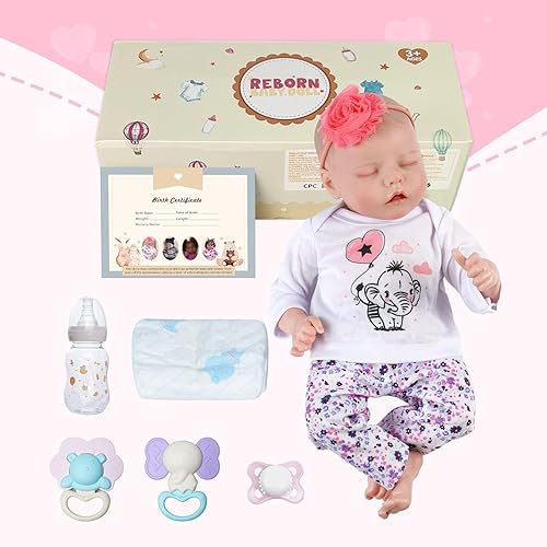 Miniatura 7 de JIZHI Muñecas realistas de bebé recién nacido, de 0 a 3 meses, cuerpo suave, realista, muñecas de bebé recién nacidas, muñecas de bebé de la vida