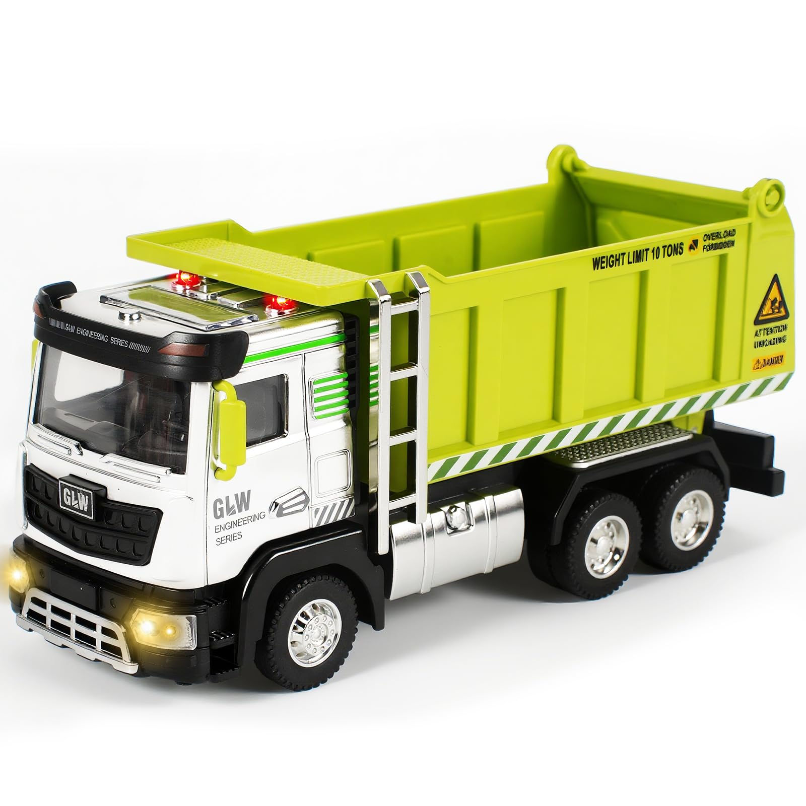 Dump Truck Toy for Boys-1 40 Simulation Model Educational Construction Toys with Realistic Lights Sounds Perfect Christmas Birthday