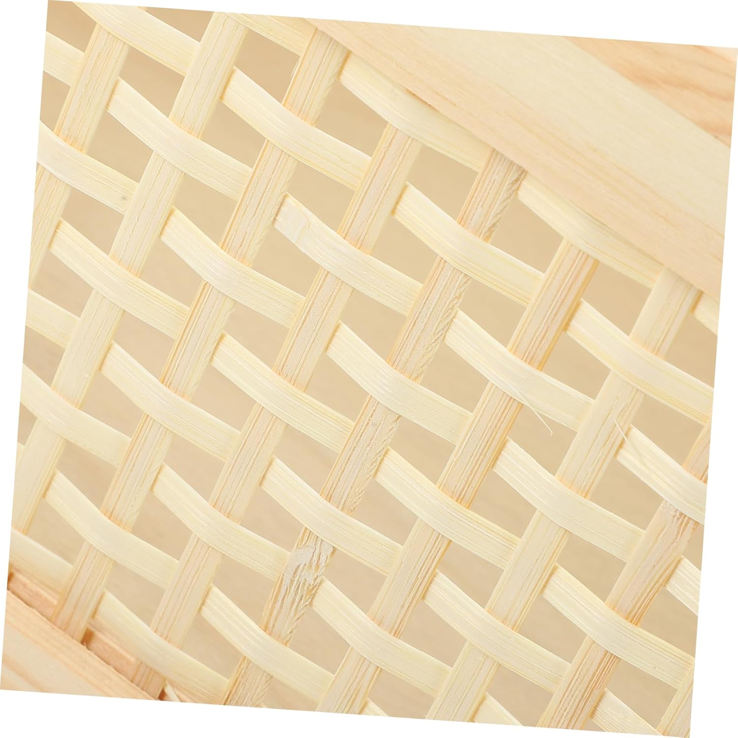 Bamboo Storage Boxes Woven Desktop Basket for Makeup Fruit Display Toys