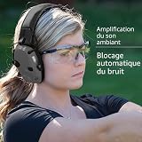 Howard Leight by Honeywell Impact Sport Sound Amplification Electronic Shooting Earmuff, Black - 2