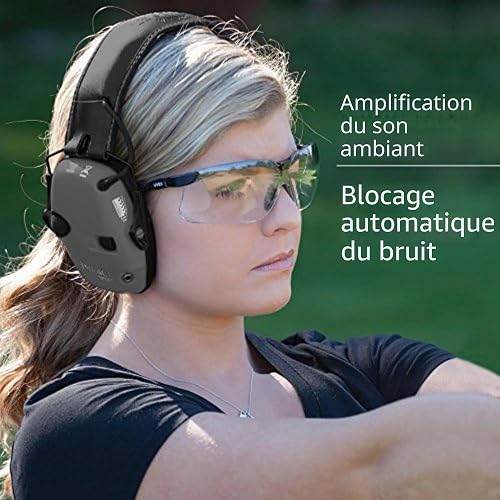 Howard Leight by Honeywell Impact Sport Sound Amplification Electronic Shooting Earmuff, Black - 2