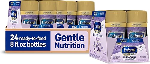Miniatura 12 de Enfamil Neuropro Gentlease - Fórmula para bebés, lista para alimentar Botella Nursette, alivia los gases y el llanto, vitaminas y minerales