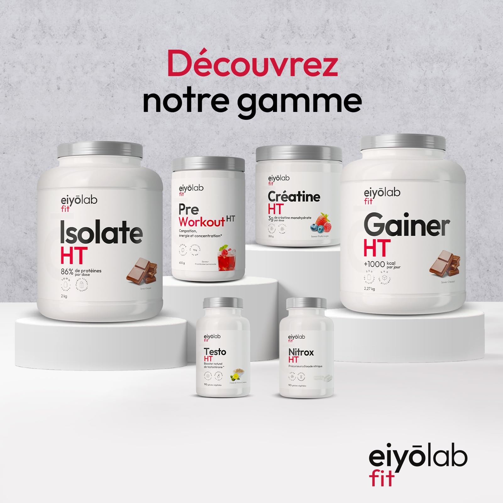 BCAA 8.1.1 | Acides Aminés en Poudre | 8g de Leucine + 1g de Citrulline & AstraGin® | Construction et Récupération Musculaire | Efficace Contre l’Acide Lactique | Mangue Passion 250g | Eiyolab