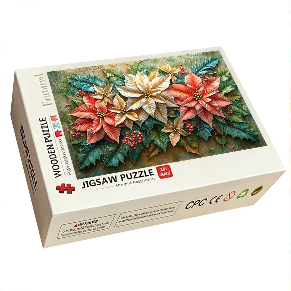 Puzzle 2000 Pezzi, Puzzle Fiore, Legno Pezzi, Regalo Donna Uomo -11441