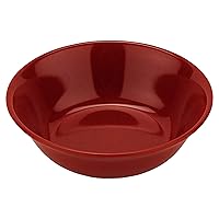Vista 3 de G.E.T. M-810-RSP-EC - Cuenco redondo de melamina para cereales, 24 onzas, rojo (juego de 4)