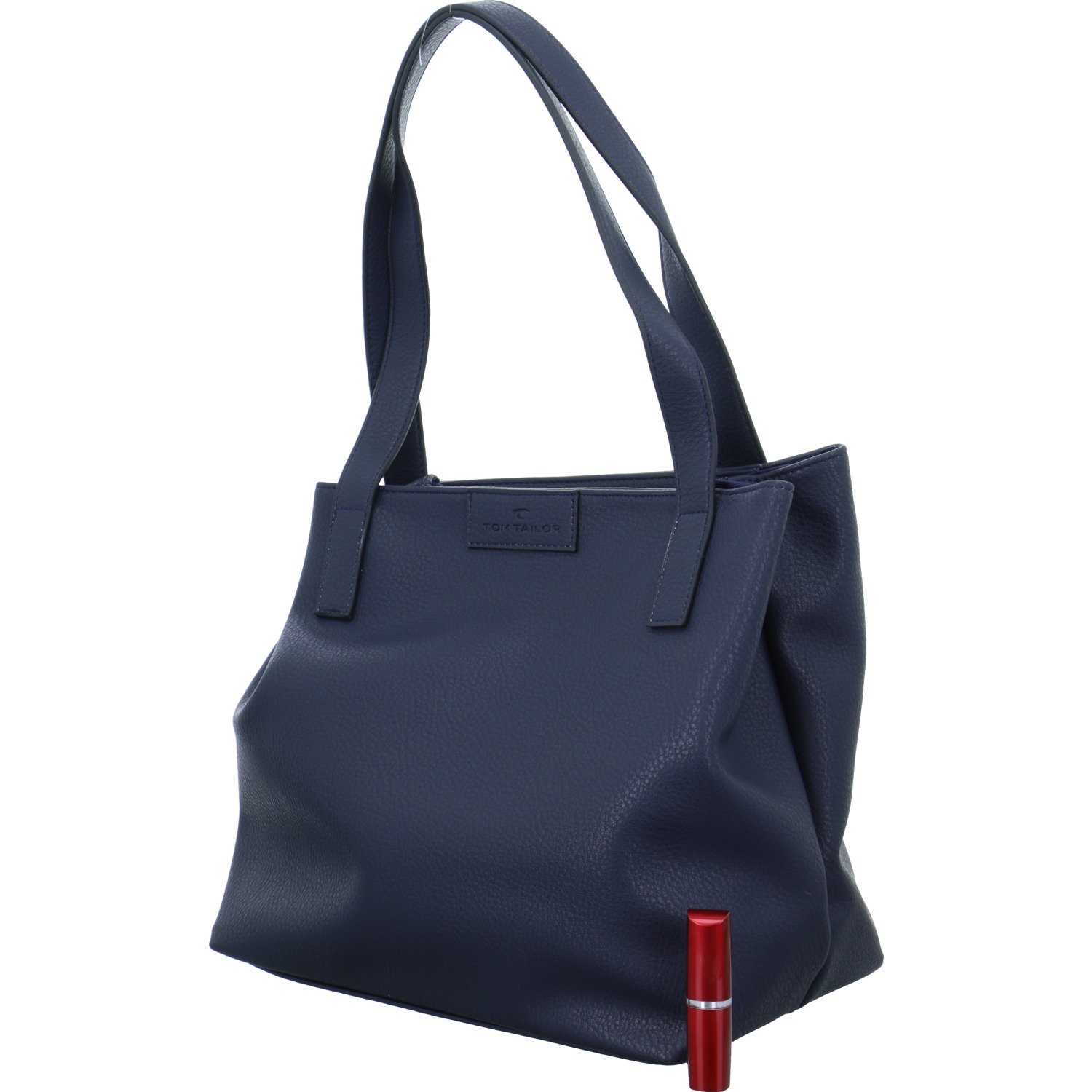TOM TAILOR Women's Miri Zip Shopper, blue, L, 003446