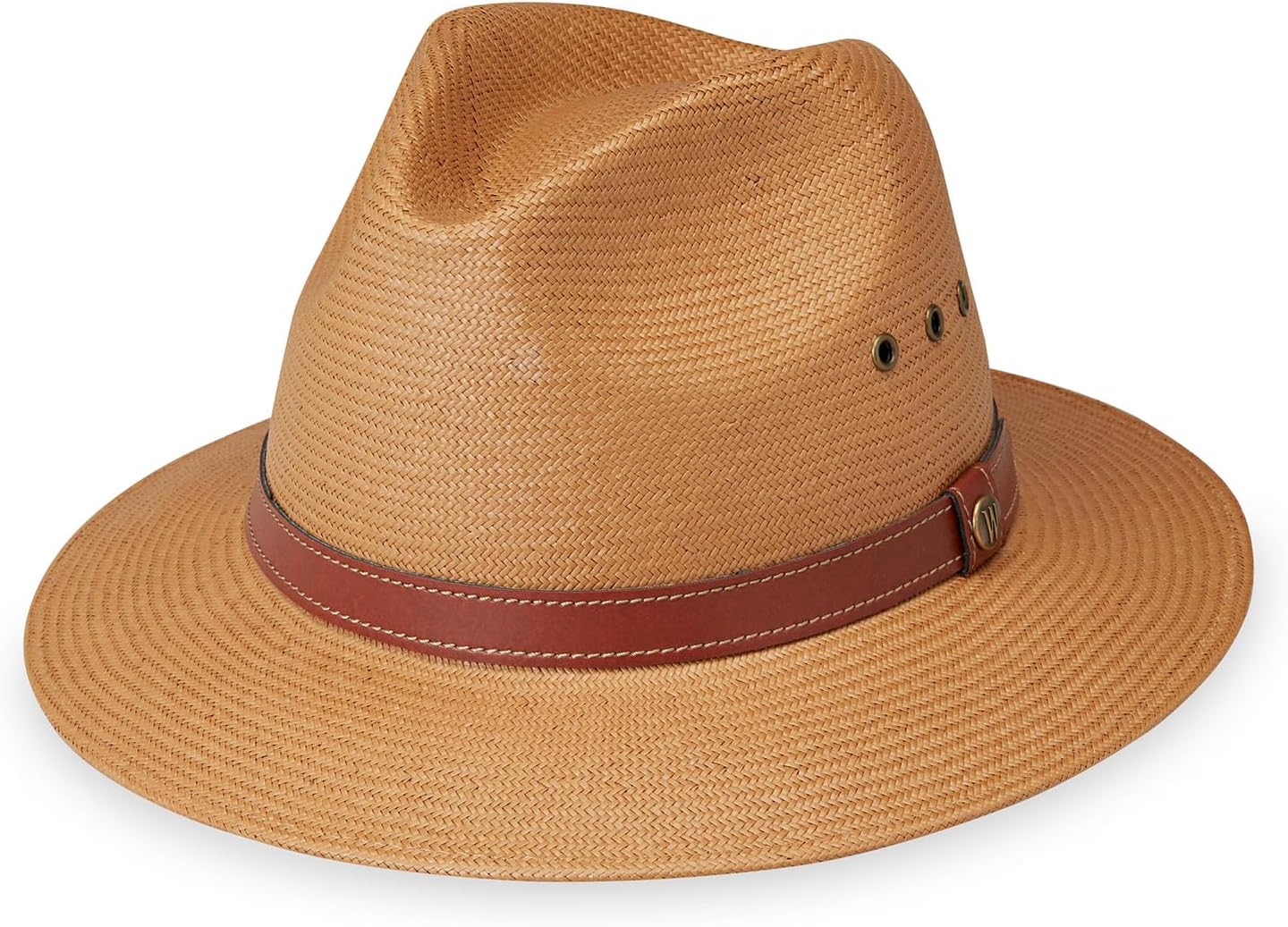 Wallaroo Men's Avery Fedora - UPF 50+ Sun Protection, Wide Brim Sun Hat, Designed for Air Flow | 2 Colors/Sizes