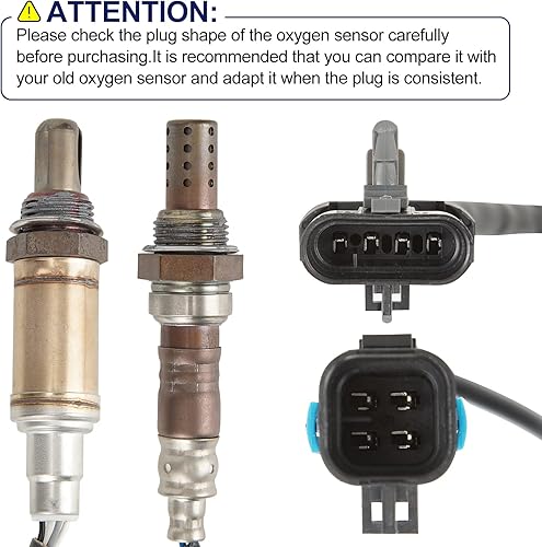 Miniatura 3 de Sensor de oxígeno O2 aguas arriba y aguas abajo para Chevy Silverado Suburban 1500 Tahoe, para GMC C1500 C2500 Suburban K1500 Savana Sierra Yukon,
