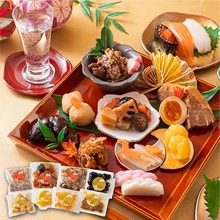 おせち 2人前 2026 和風 「 めでた箱 」 個食 個包装 常温 8品目 おせち料理 2人前おせち 2人前 3人前 小分け 一人用 一人前 にも (最短配送)
