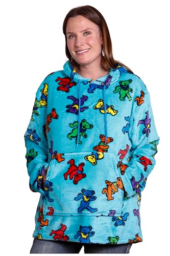 Grateful Dead Long Sleeve Dancing Bears Fleece Hoodie – Official