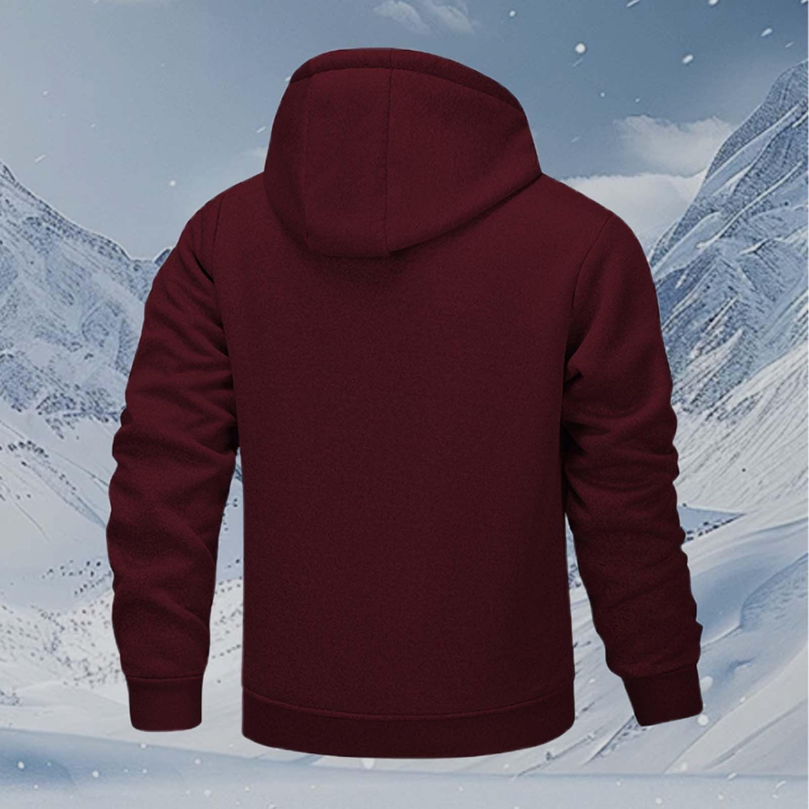 Générique Męska bluza z kapturem bawełniana bluza z kapturem lekka bluza przejściowa kołnierz z kapturem krój oversize styl miejski codzienny strój A65