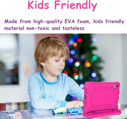 Miniatura 3 de A ADENK Funda infantil para iPad Mini 6 generación de 8.3 pulgadas, versión 2021, con protector de pantalla integrado, a prueba de golpes, mango