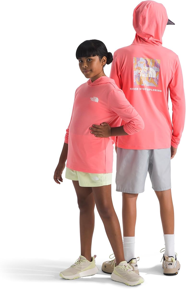 Sudadera con capucha Adventure Wildflower Views para niños: jersey que absorbe la humedad, capucha ligera y elástica, duradera