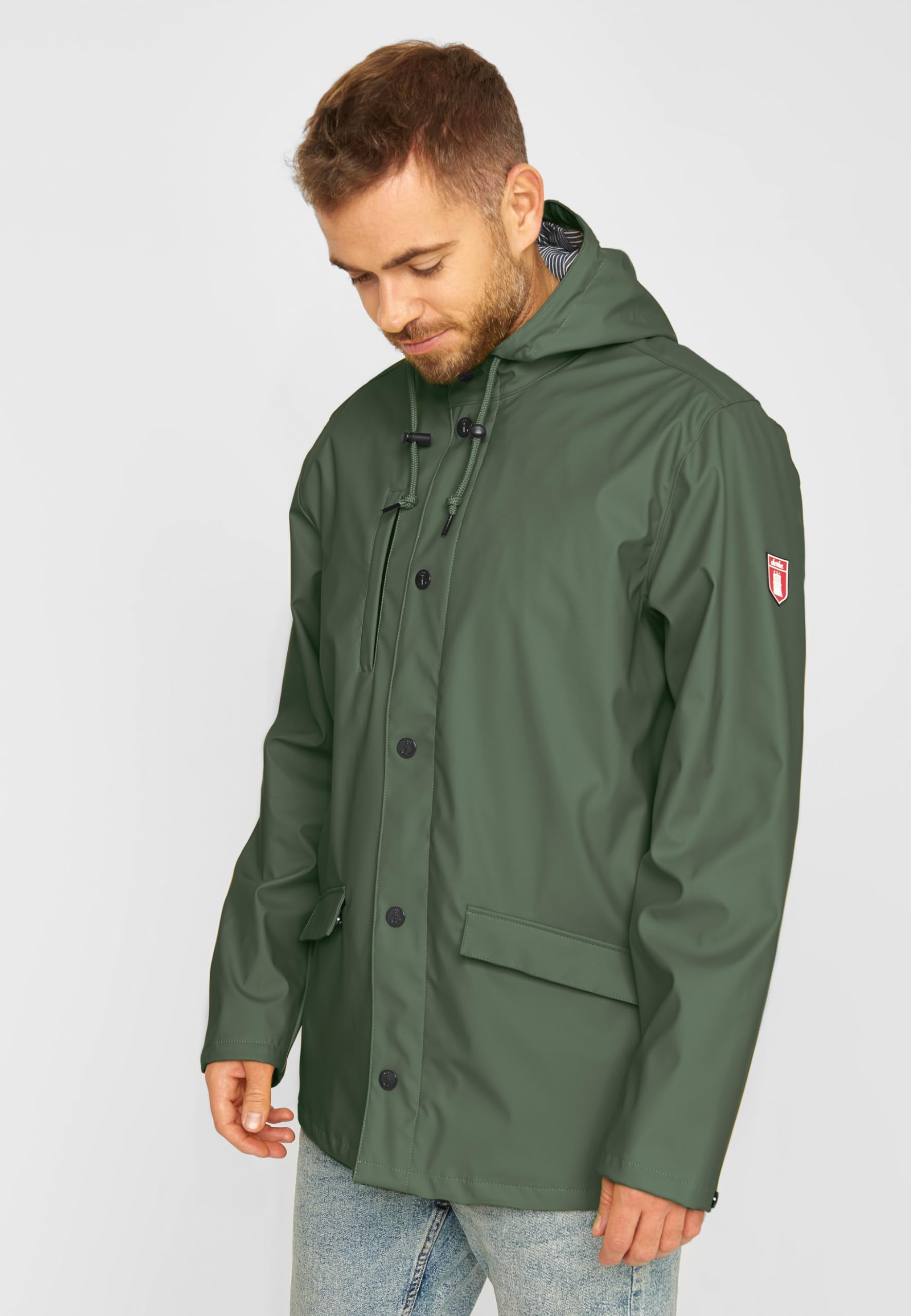 derbe Herren Regenjacke Passby Fisher