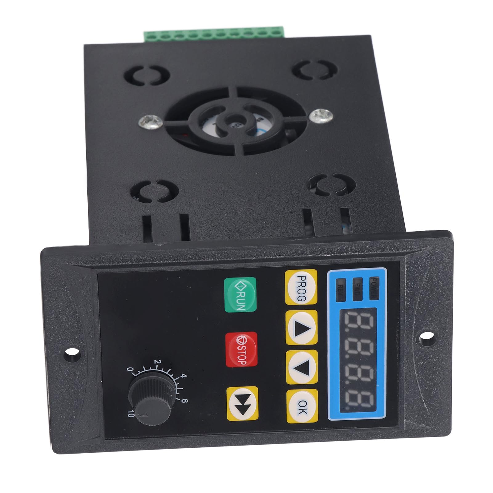 Convertisseur d'entraînement à Fréquence Variable 1,1 KW, Onduleur monophasé à triphasé avec Entrée 176-264 V et Sortie 0-220 V, Convertisseur de Fréquence Compact pour le