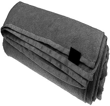 Extra Large Luxury Super Jumbo Bath Sheet (150 x 200 cm – 600 GSM) L Massive Body Wrap Towel – Ultra-Soft, Super Absorbent, Beach Hotel Spa Quality Big Towels (Charcoal Grey)
