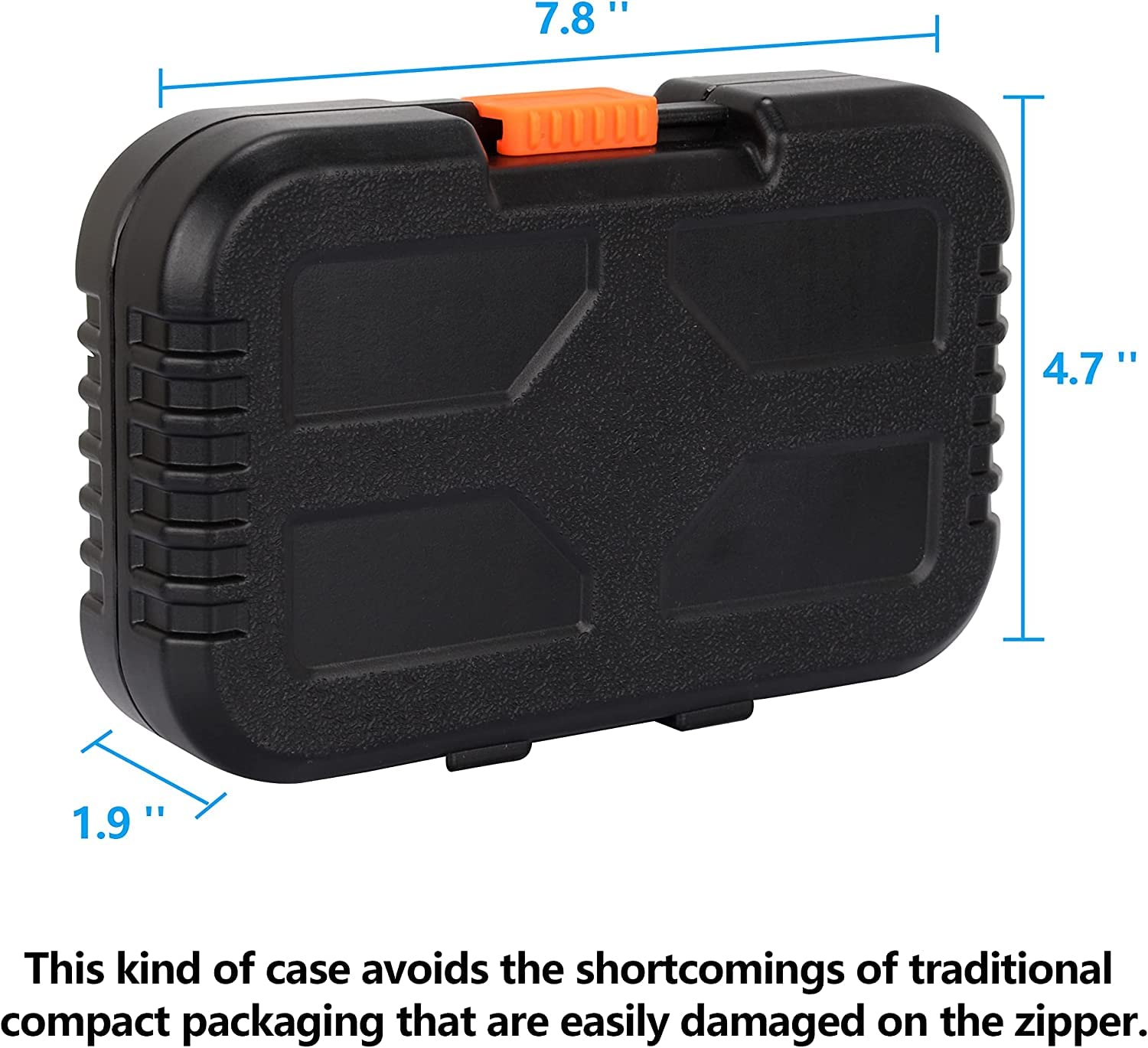 Boosteady Kit pulizia pistola versione Elite per 9mm/.357.22.45.40 Set pulizia pistola Spazzola in ottone con custodia portatile
