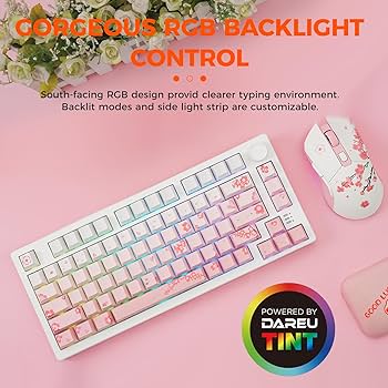 【早い者勝ち❣️】DAREU EK75PRO ゲーミングキーボード Amazon | DAREU EK75PRO ゲーミングキーボード 無線 テンキー