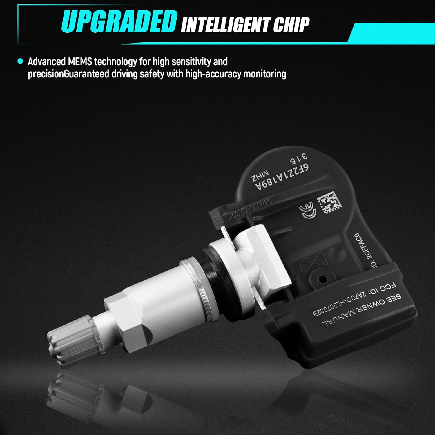 Pre-Programed TPMS Tire Pressure Monitoring System Sensor for:-Ford F150 for:-Mustang Explorer Escape Freestar Fusion for:-Mercury Grand Marquis 2006-2011 4PCS 315 OE# 6F2Z-1A189-A