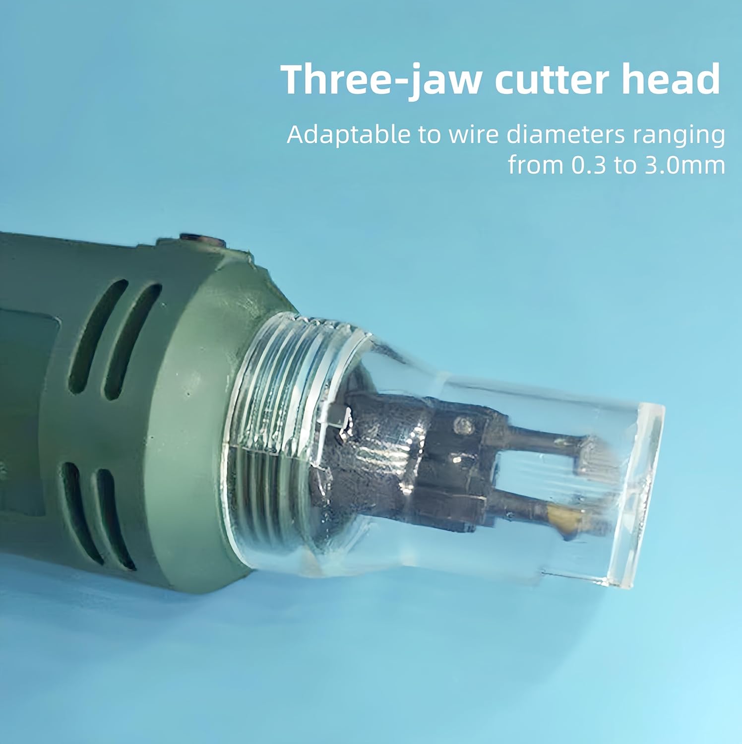 110V Handheld Magnet Wire Stripping Machine, Electric Wire Cable Cutter Stripper Tool, Automatic Quick Wire Paint Scraper for 0.3-3.0MM Enamelled Wire Adjustable Speed