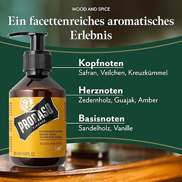 Proraso Beard Shampoo / Beard Shampoo Wood-Spice