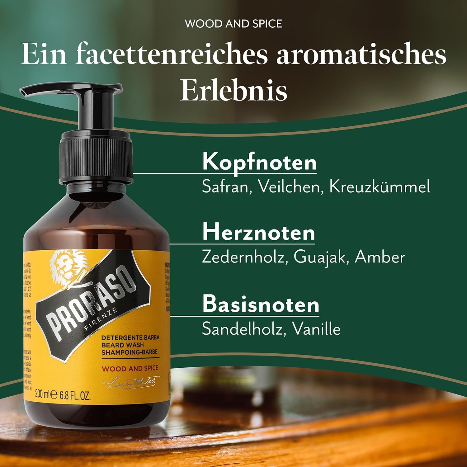 Proraso Beard Shampoo / Sakal Şampuanı Wood-Spice : Amazon.com.tr