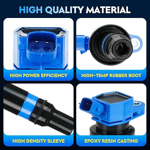 Miniatura 2 de Bobina de encendido Blue Pack para Hyundai Accent 2012-2020 Veloster 2012-2017, Kia Rio 2012-2019, Soul 2012-2019, 1.6L, COP554 5C1860 673-8304