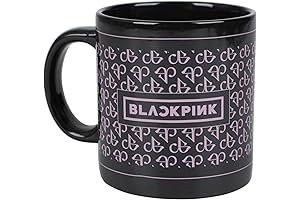 BLACKPINK Repeating Logo Pattern Ceramic Mug