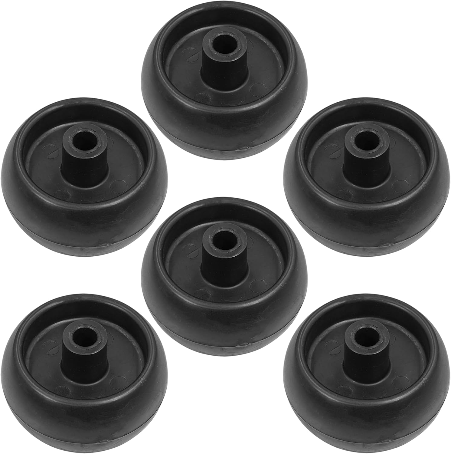 Caltric 1714760SM 1714760 Deck Wheel with Hardware Kit Compatible with Snapper/Qty 6