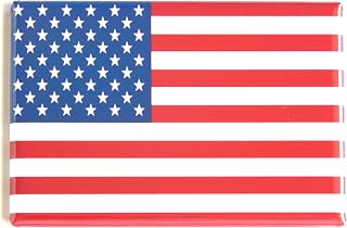 United States Flag Fridge Magnet (2 x 3 inches)