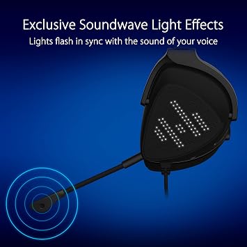 ASUS Rog Delta S Animate 7.1 Ess Quad Dac Circular Rgb Lighting with Ai Mic Rgb Gaming Headset with USB-C Connection