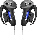 KIWI design G4 Pro Upgraded Controller Grips Protector Compatible with Oculus/Meta Quest 3/3S, Non-Slip Handle Cover with Battery Opening(Batteries not Included), Accessories Made for Meta