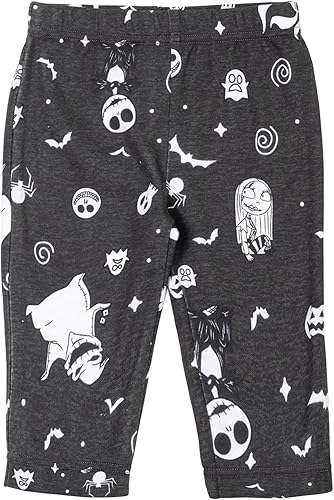 Vista 4 de Disney Nightmare Before Christmas Sally Jack Skellington - Conjunto de traje de 3 piezas para bebé recién nacido a bebé